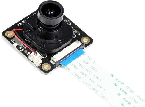 وحدة الكاميرا Waveshare IMX290-83 IR-Cut المتوافقة مع Raspberry Pi Embedded IR-Cut تدعم الرؤية الليلية، وتدعم جميع مراجعات مستشعر Pi 5 Megapixel OV5647 in Saudi Arabia