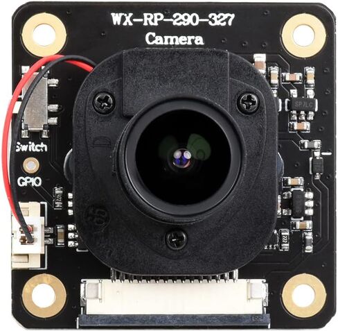 وحدة الكاميرا Waveshare IMX290-83 IR-Cut المتوافقة مع Raspberry Pi Embedded IR-Cut تدعم الرؤية الليلية، وتدعم جميع مراجعات مستشعر Pi 5 Megapixel OV5647 in Saudi Arabia