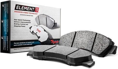 مجموعة وسادات الفرامل الخلفية Raybestos Premium Raybestos Element3 EHT™ البديلة لطرازات Lexus RX350/RX450h وToyota Highlander/Mirai/Sienna (EHT1391H) in Kuwait