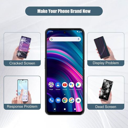 شاشة LCD رقمية متوافقة مع شاشة BLU G91 MAX 6.8 بوصة LCD تعمل باللمس مع الأدوات in Saudi Arabia