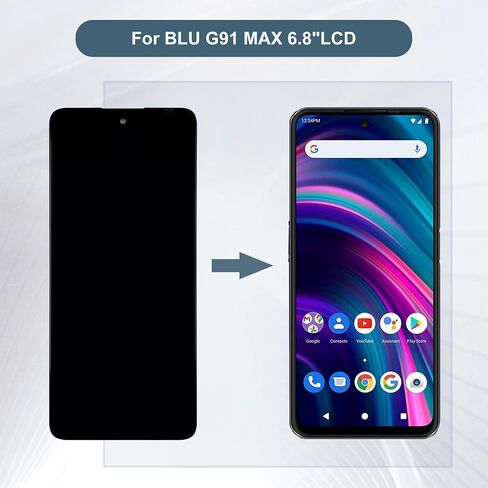 شاشة LCD رقمية متوافقة مع شاشة BLU G91 MAX 6.8 بوصة LCD تعمل باللمس مع الأدوات in Saudi Arabia