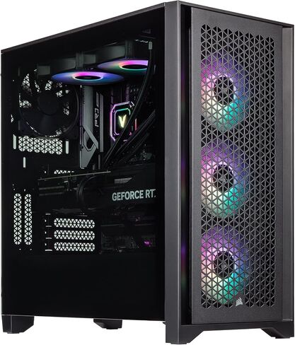 Velztorm Altix AMD Zen 5 AI Gaming Desktop (AMD Ryzen 7 9700X 8-Core, 32GB DDR5 4800MHz RAM, 2TB PCIe SSD, GeForce RTX 4070 Super 12GB, 1000W, 240mm AIO, WiFi6E, BT 5.2, Win 11 Home) VELZ0101 in Saudi Arabia
