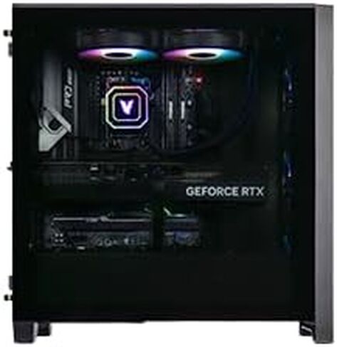 Velztorm Altix AMD Zen 5 AI Gaming Desktop (AMD Ryzen 7 9700X 8-Core, 32GB DDR5 4800MHz RAM, 2TB PCIe SSD, GeForce RTX 4070 Super 12GB, 1000W, 240mm AIO, WiFi6E, BT 5.2, Win 11 Home) VELZ0101 in Saudi Arabia