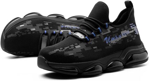 Steel Toe Shoes for Men Work Safety Shoes Lightweight Breathable Construction Indestructible Slip Resistant Sneakers in Saudi Arabia
