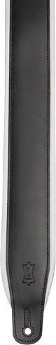 Levy's Leathers Amped Leather Series 3" Wide Top Grain Leather Guitar Straps; White and Black Panda (M26PD-WHT_BLK) in Kuwait