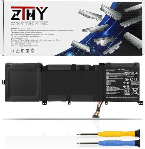 ZTHY C32N1523 Battery Replacement for Asus Zenbook Pro N501L UX501VW UX501VW-FY010T UX501VW-F1020 UX501VW-FY145T UX501VW-FY010T G501VW-FI074T UX501VW-DS71T UX501VW-FJ098T UX501VW-US71T 96Wh 11.4V in Saudi Arabia