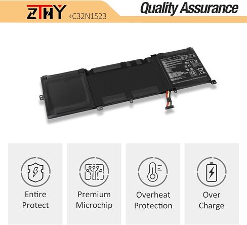 ZTHY C32N1523 Battery Replacement for Asus Zenbook Pro N501L UX501VW UX501VW-FY010T UX501VW-F1020 UX501VW-FY145T UX501VW-FY010T G501VW-FI074T UX501VW-DS71T UX501VW-FJ098T UX501VW-US71T 96Wh 11.4V in Saudi Arabia