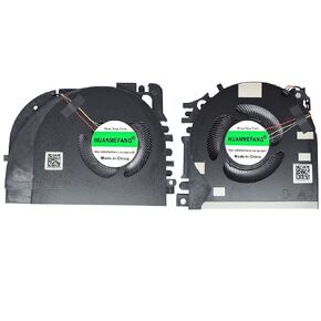 Replacement New CPU and GPU Cooling Fan for HP ZBook Fury 17 G7 17 G8 Series MG75090V1-1C110-S9A MG75090V1-1C120-S9A ND75C54-19L07 ND75C53-19L06 DC5V 17.3inch Fan