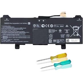 BND GM02XL 917725-855 HSTNN-DB7X Laptop Battery Compatible with HP Chromebook X360 11 G1 G6 G7 EE Chromebook 14 G5 14-CA000NA Series Notebook 917679-271 HSTNN-UB7M 7.7V 47.3WH 6000mAh