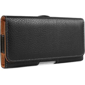 Cell Phone Holsters Belt Pouch for Men Compatible for iPhone 16 Pro Max 16 Plus/Galaxy S24+ S23 FE A55 A35 A25 A15 / Pixel 9 Pro XL OnePlus 12 Nord 4 Motorola Edge Moto G Stylus Play (Extra Large)