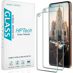 HPTech (2-Pack) Designed for Motorola Moto G Stylus (2021) Tempered Glass Screen Protector, 9H Hardness, Anti Scratch, Bubble Free