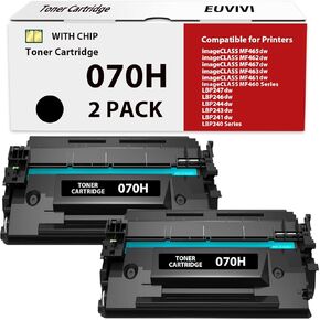 070H Toner Cartridge Replacement Compatible for Canon 070H 070 Toner Cartridge for imageCLASS MF465dw MF462dw LBP246dw LBP247dw Printer (2 Pack)