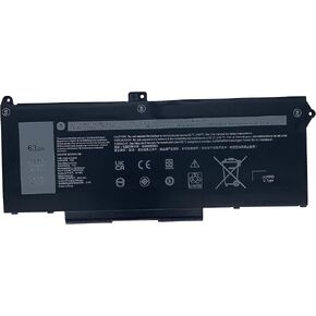 RJ40G Replacement Laptop Battery Compatible with Dell Latitude 5420 5520 Precision 3560 Series Notebook WY9DX 01K2CF 075X16 0WK3F1 0M3KCN -15.2V 63Wh