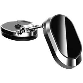Multi-Angle Adjustable Magnetic Mobile Phone Holder, Suction Anti-Slip, Multi-Scene Use (Black)