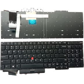 Laptop Replacement US Layout with Pointer Keyboard for Lenovo Thinkpad E15 Gen 1 E15 Gen 2 2020 (20T8 20T9 20TD 20TE)
