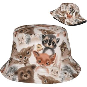 Musical Bucket Hats for Women Summer Sun Beach Travel Outdoor Fishing Cap Unisex Men Bucket Hat