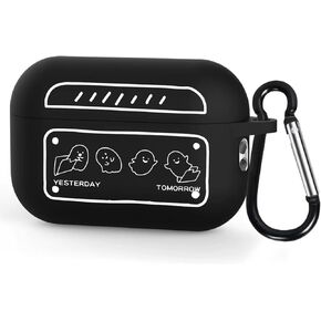 لحافظة AirPods Pro الجيل الثاني 2022/2023، غطاء من مادة TPU الناعمة الكرتونية اللطيفة، تصميم أنيق من الرسوم المتحركة Kawaii، غطاء واقي مقاوم للصدمات للنساء والفتيات والأولاد والرجال والنساء لـ AirPods Pro 2 nd in Kuwait