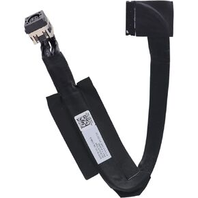 Deal4GO GDS70 DC-in Power Jack Cable Power-Adapter port 6CG68 DC301017C00 replacement for Dell Alienware X17 R1 X17 R2, Black