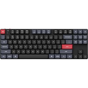 Keychron K1 Pro Wireless Custom Mechanical Keyboard, 80% Layout QMK/VIA Programmable, Ultra-Slim RGB Backlight Low Profile Gateron Brown Switch Bluetooth/Wired N-Key Rollover for Mac Windows Linux