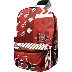 Pro Specialties Group San Diego State Aztecs b2s Backpack TM1883 Durable, Spacious, and Stylish Gear for Hiking, Travel, and Everyday Use For adult