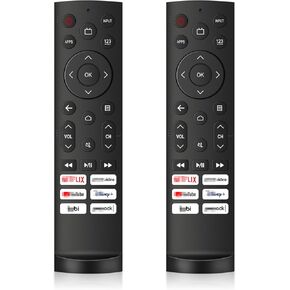 (2 PC) Replacement Remote Control for Hisense Smart Google TV，for Hisense UHD 4K ULED Google TVs