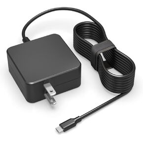 USB C Charger Fit for Asus Chromebook Flip C434TA C434T C433TA C433T C223N C223NA C423NA C423N C523NA C523N C425TA C425T C214MA C214M C403NA C403N C436FA C436F CT100PA CT100P Laptop Power Supply Cord
