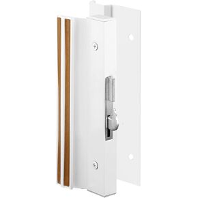 Prime-Line C 1000 Diecast Mill Finish, Sliding Patio Door Surface Mount Handle with Hook (Single Pack)