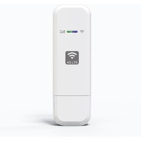 Portable WiFi Hotspot, 4G LTE USB WiFi Router with SIM Card Slot, Mobile Hotspot Device Up to 150mbps and 10 Users