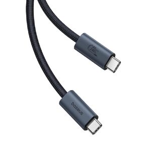 Baseus USB 4 Cable, 240w PD 3.1 USB C to USB C Fast Charging Cable, 40Gbps Data Transfer, Supports 8K HD Video Display for iPhone 15 Pro/15 Pro Max, MacBooks, Type C Laptop, iPad Pro, Hub, Docking