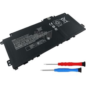 HWW New 11.55V 43.3Wh 3560mAh PP03XL Battery Compatible with HP Pavilion X360 13-BB 14-DV 14M-DW 14M-DW0023DX 14-DK 15-EH M01144-005 M01118-421 HSTNN-LB8S PV03XL Series, Black
