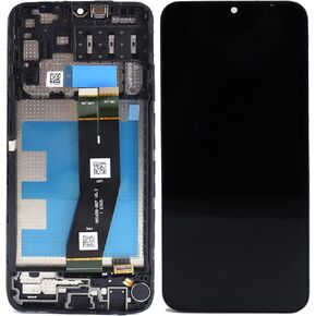 LCD Screen Display with Frame for Samsung Galaxy A14 4G SM-A145P A145 A145P LCD Screen Touch Digitizer Display with Frame Replacement 6.6"