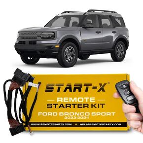 Start-X Plug N Play Remote Starter Kit for Ford Bronco Sport (2023-2024) / Push to Start