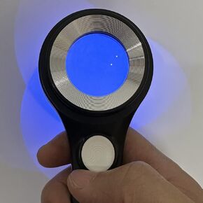 Pocket Epiluminescnence Polarized Skin Dermatology Dermascope Light Rechargeable