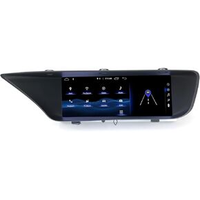 Android 13 12.3in Touch Screen Car Radio for Lexus GS F 2015 - Present Blue-ray Screen Built-in CarPlay GPS Navigation 4G DSP Plug-and-Play