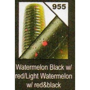 Yamamoto 4" SENKO Watermelon Black (10 Pack),Multi,One Size,YAM-9S-10-955