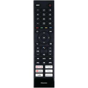 AJPro Replacement Remote Control for Hisense Smart Android TV Model ERF3J80H with Voice Control Works with TV 43A6G 50A6G 55A6G 65A6G 75A6G 50U6G 55U6G 65U6G 75U6G (Renewed)