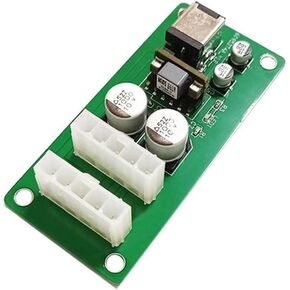 SATA Power Module Power Supply Extensions- 12V DC5525 5.5x2.5 Input, Support up to 8xSATA (Module with 1 SATA Cable)