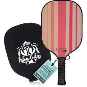 Carbon Fiber Pickleball Paddles – Lightweight & Durable Pickleball Rackets for Adults - Enhanced Spin Texture - Toray 700 Graphite Pickleball Paddle - Cover Included
