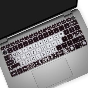 Cute Silicone Keyboard Cover for Dell Latitude 3000 3340 13.3"(2023), Dell Latitude 5320 5330 5340 5350 13.3", Dell Latitude 7320 7330 7340 7350 13.3", Cute Bunny