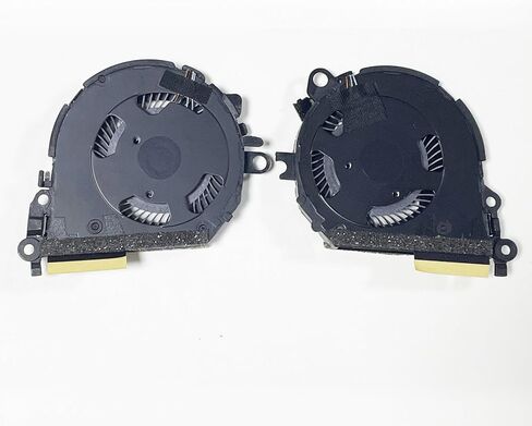 Fleshy Leaf CPU+GPU Cooling Fan Replacement for HP Spectre X360 13-AE 13-AE000 13T-AE000 TPN-Q199 ND55C03-17D17 ND55C03-17D16 L04885-001 L04886-001 in Saudi Arabia