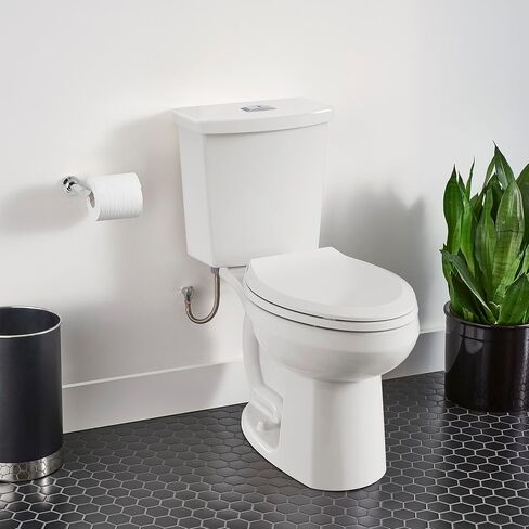 American Standard 2886218.020 H2Option Two-Piece Toilet, Elongated Front, Chair Height, Dual Flush, White, 0.92 - 1.28 gpf in Saudi Arabia