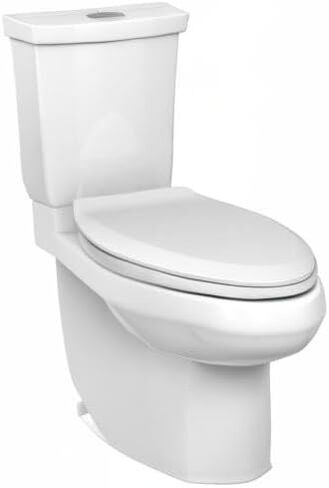 American Standard 2886218.020 H2Option Two-Piece Toilet, Elongated Front, Chair Height, Dual Flush, White, 0.92 - 1.28 gpf in Saudi Arabia