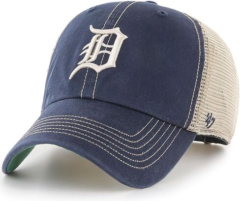 قبعة '47 MLB Trawler Team Color Mesh Trucker Clean Up قابلة للتعديل، مقاس واحد للبالغين يناسب الجميع (كولورادو روكيز - أسود) in Saudi Arabia