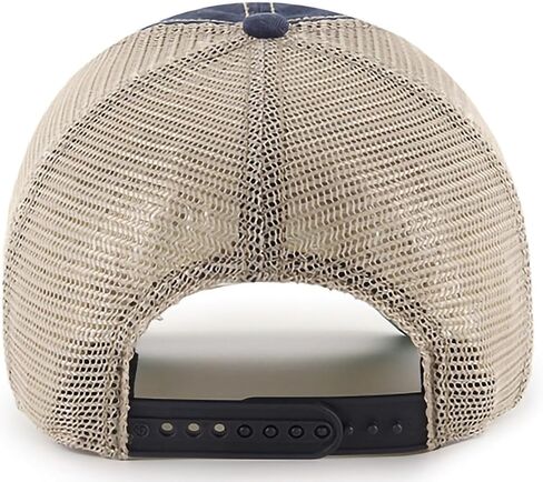 قبعة '47 MLB Trawler Team Color Mesh Trucker Clean Up قابلة للتعديل، مقاس واحد للبالغين يناسب الجميع (كولورادو روكيز - أسود) in Saudi Arabia
