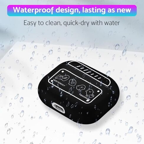 لحافظة AirPods Pro الجيل الثاني 2022/2023، غطاء من مادة TPU الناعمة الكرتونية اللطيفة، تصميم أنيق من الرسوم المتحركة Kawaii، غطاء واقي مقاوم للصدمات للنساء والفتيات والأولاد والرجال والنساء لـ AirPods Pro 2 nd in Kuwait