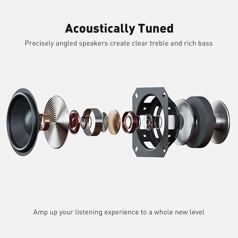 مكبر صوت Fosi Audio A5 لسطح المكتب وجهاز العرض وشريط صوت صغير مقاس 18 بوصة مع 4 أوضاع EQ وبلوتوث ووصلة USB وتركيب على الحائط رائع لغرفة النوم وغرفة النوم والمناطق الصغيرة in Saudi Arabia