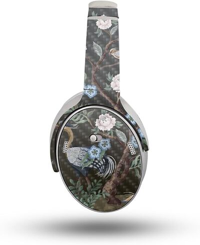 غلاف سماعة الرأس من ألياف الكربون متوافق مع سماعات الرأس Bose QuietComfort (2023) - سداسي حمضي - غطاء لاصق واقٍ من الفينيل 3M ممتاز - سهل الاستخدام | صُنع في الولايات المتحدة الأمريكية بواسطة MightySkins in Saudi Arabia