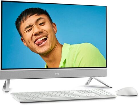 Dell Inspiron 7710 AIO (2022) | 27" 1920x1080 FHD | Core i7-1255U - 512GB SSD + 2TB HDD Hard Drive - 16GB RAM - Nvidia GeForce MX550 | 10 cores @ 4.7 GHz - 2GB GDDR6 Win 11 Pro White (Renewed) in Saudi Arabia