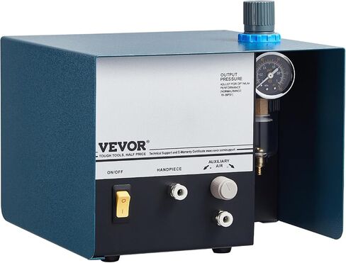 VEVOR Engraving 11400 BPM, Speed Adjustable 1/8" Pencil, Portable Pneumatic Hose, Air Micro Grinder Scribe Pen for Precision Carving on Stone Glass Wood, Silver in Saudi Arabia