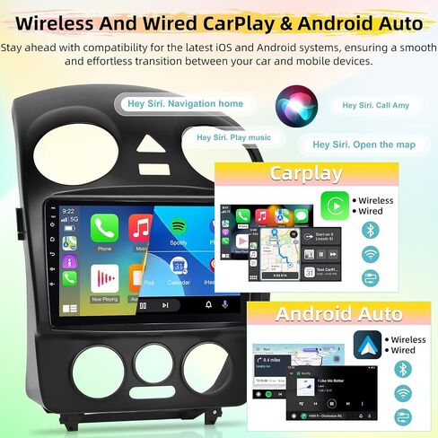 راديو ستيريو للسيارة EKAT Android لسيارة VW Beetle 2004-2010 - 8 Core 4GB + 64GB IPS تعمل باللمس، Carplay لاسلكي وAndroid Auto DSP/WiFi/GPS + كاميرا احتياطية AHD in Saudi Arabia